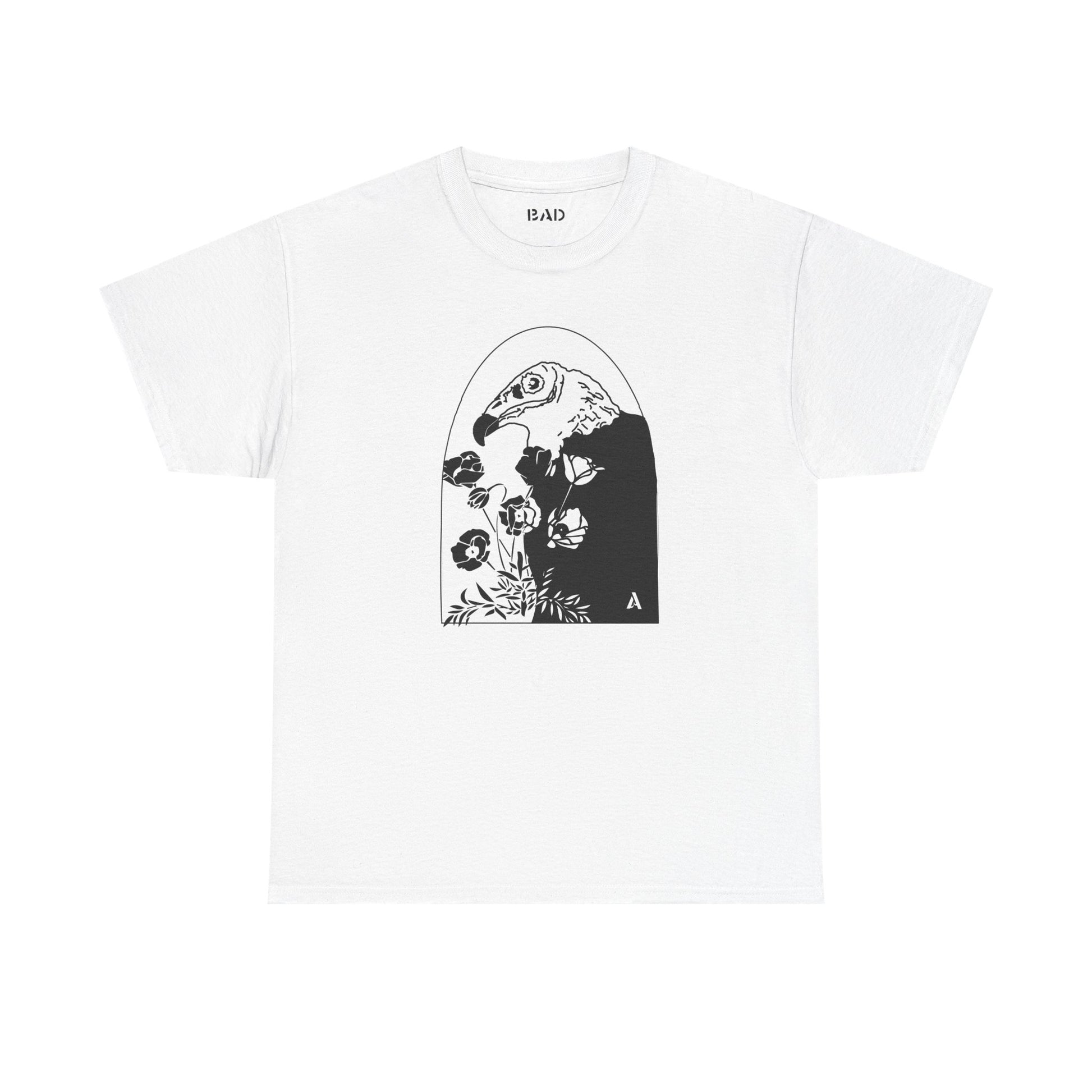 Turkey Vulture & Poppies Tee