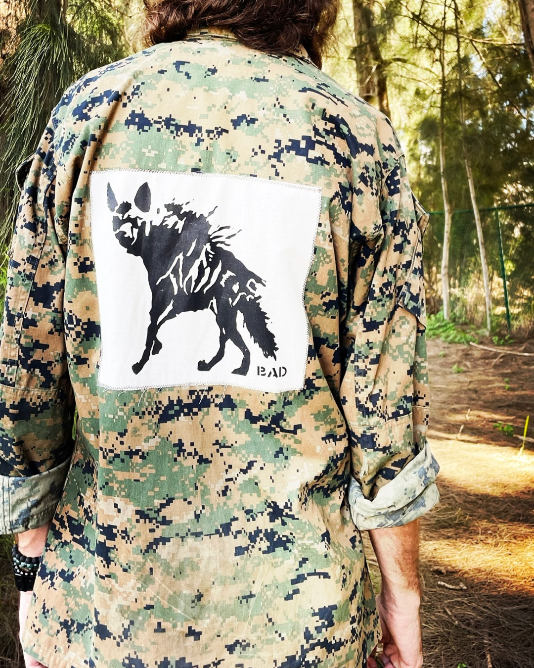 Hyena Patch Army Shirt