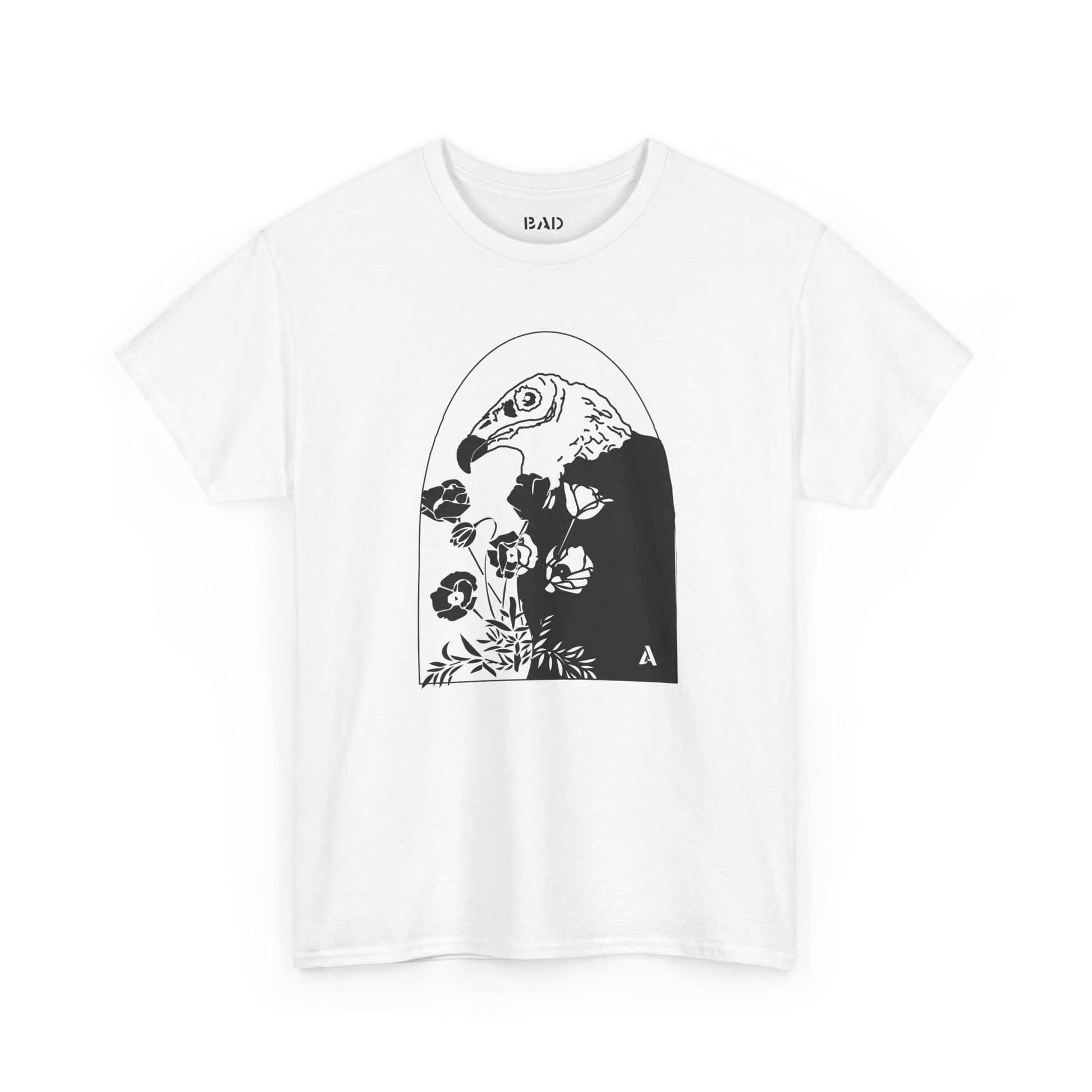Turkey Vulture & Poppies Tee