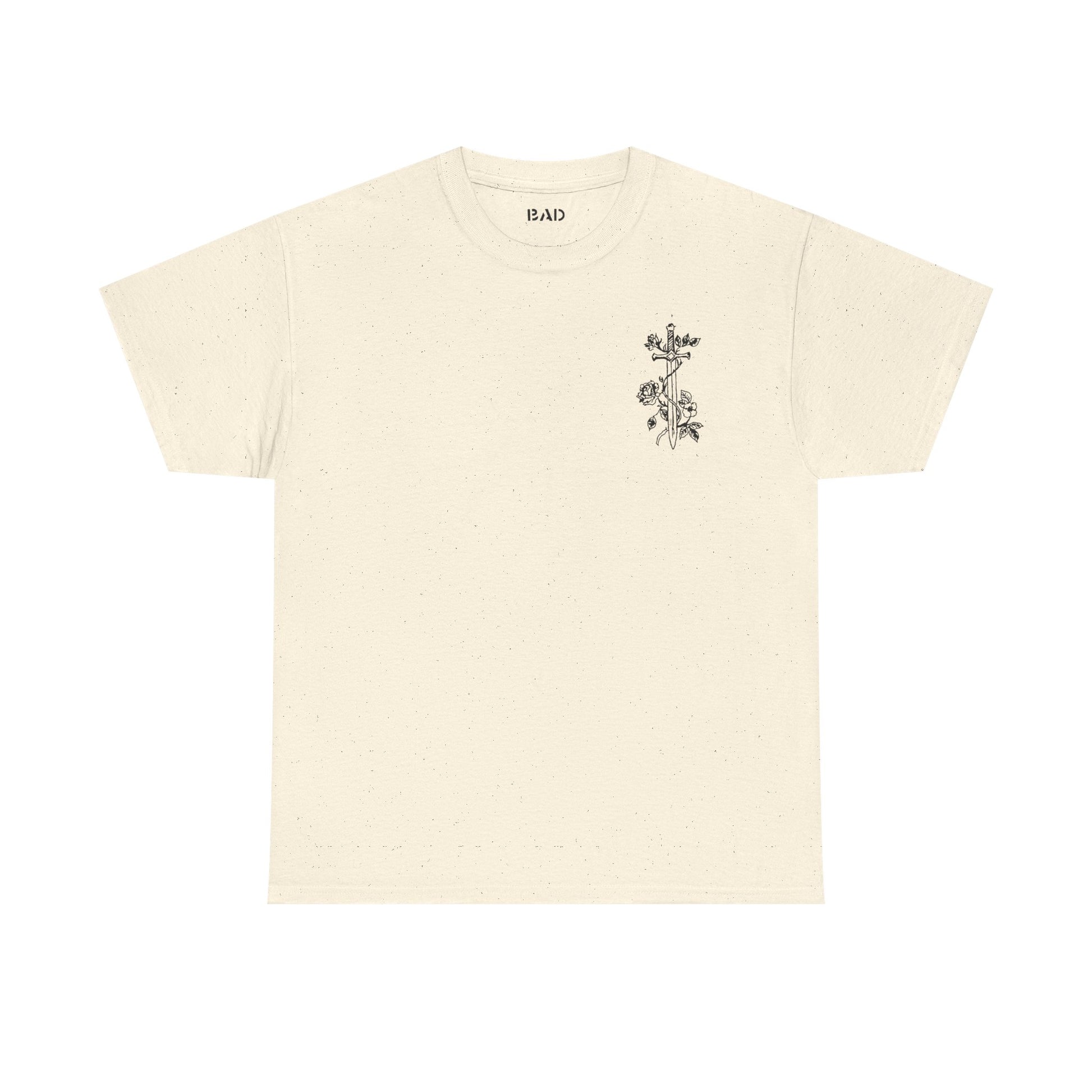 Sword of the Spirit – Sand Pocket & Back Print Tee