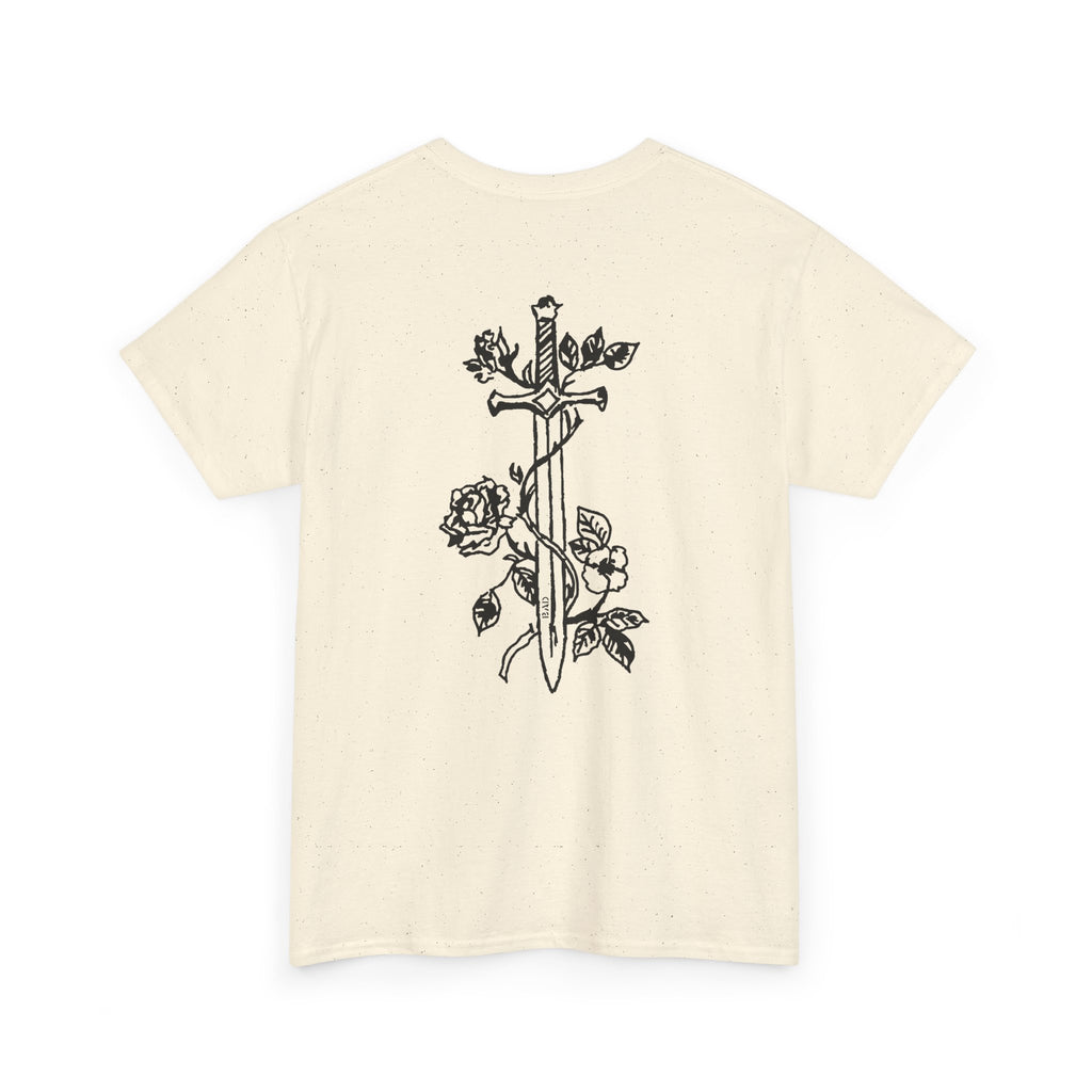 Sword of the Spirit – Sand Pocket & Back Print Tee