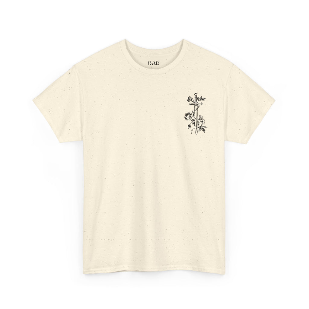 Sword of the Spirit – Sand Pocket & Back Print Tee