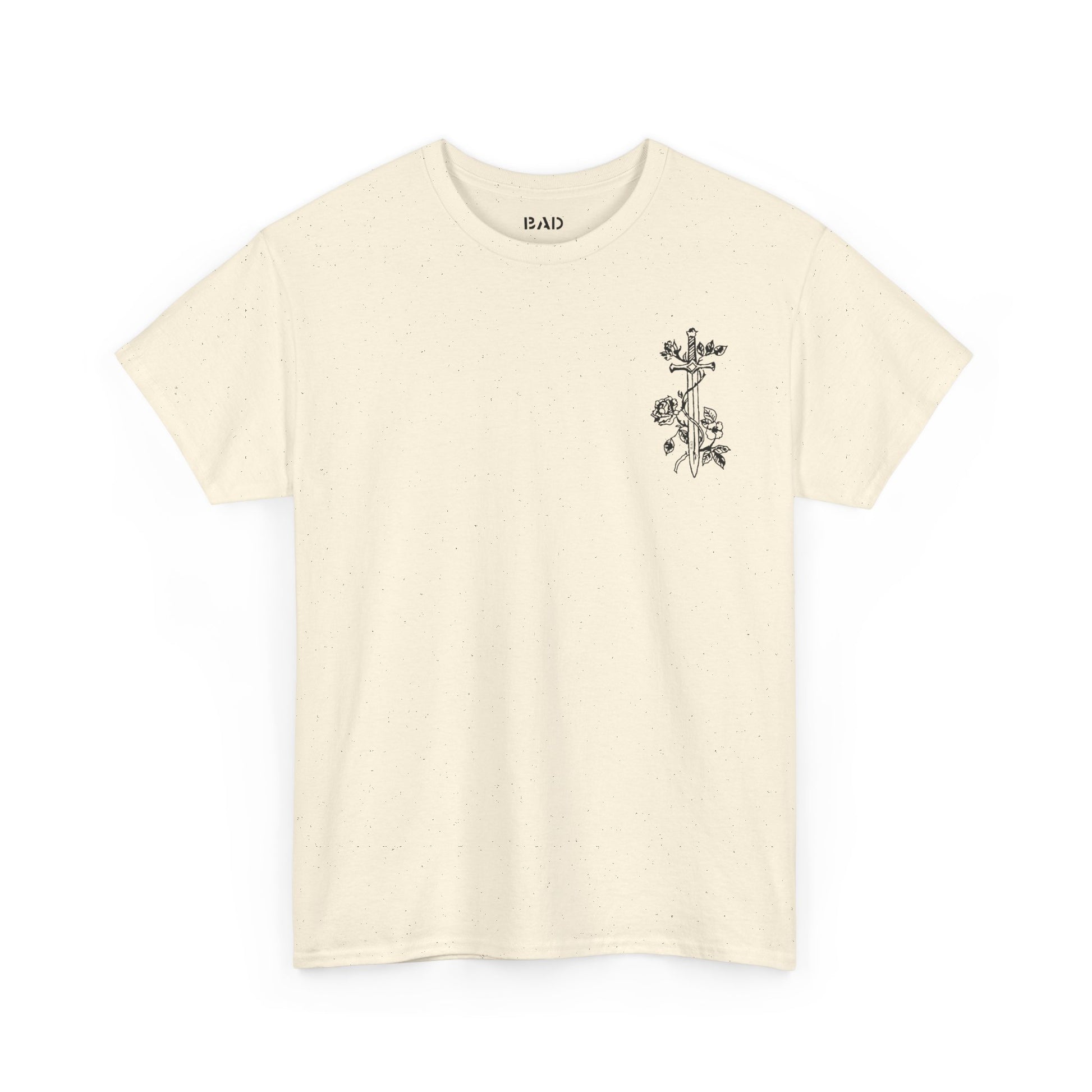 Sword of the Spirit – Sand Pocket & Back Print Tee