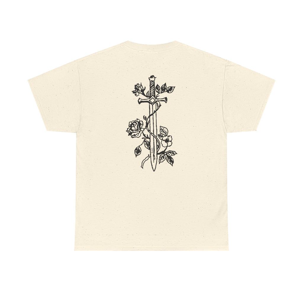 Sword of the Spirit – Sand Pocket & Back Print Tee