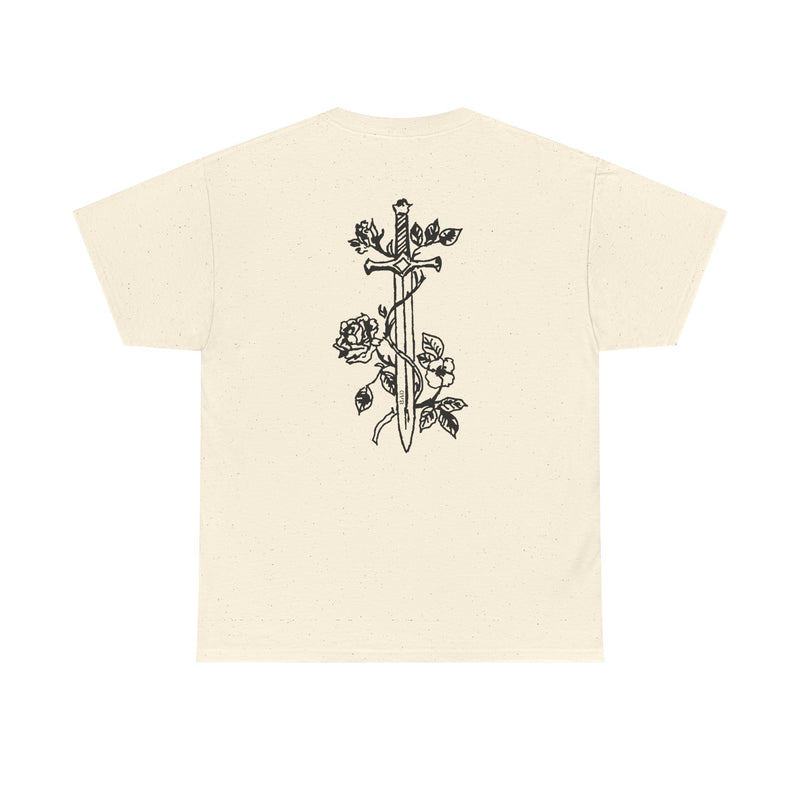 Sword of the Spirit – Sand Pocket & Back Print Tee