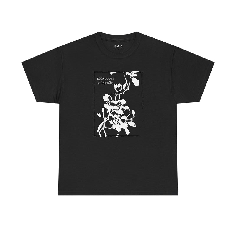 John 11:35 Floral Shirt