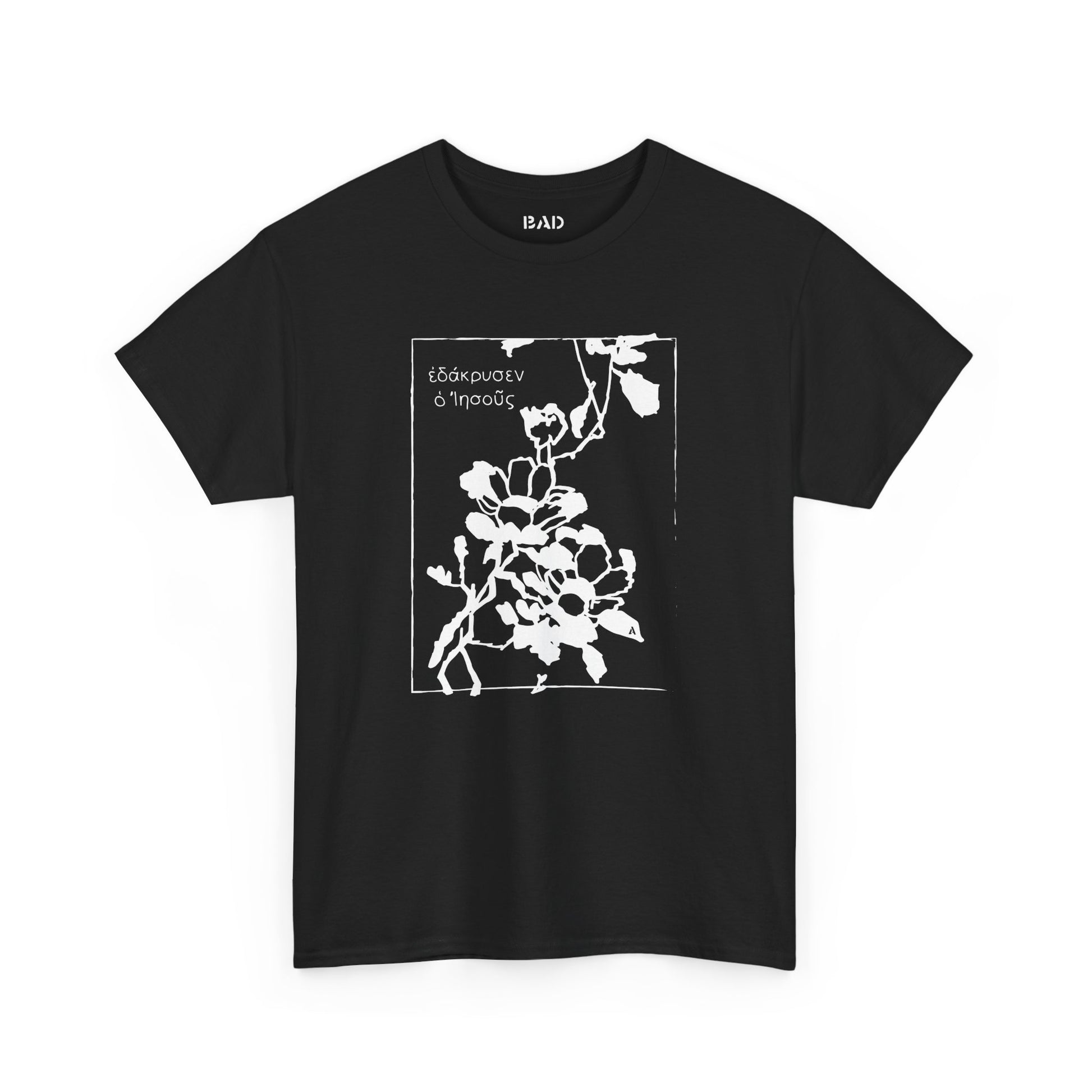 John 11:35 Floral Shirt