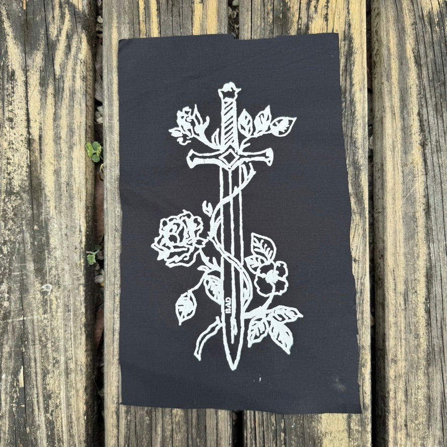 Sword Wrapped in Flowers Patch
