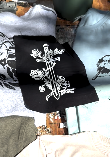 Sword Wrapped in Flowers Patch