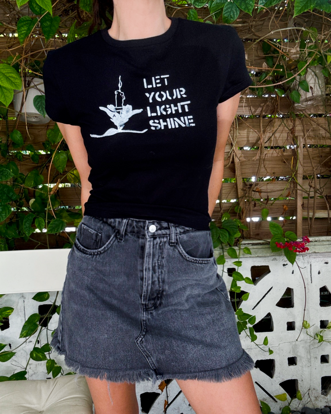 Light Shine Baby Tee
