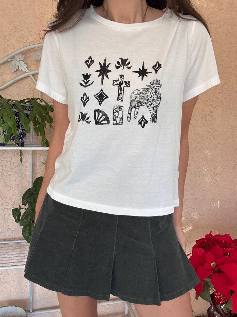 Revelation 5:6 / Linocut Tee