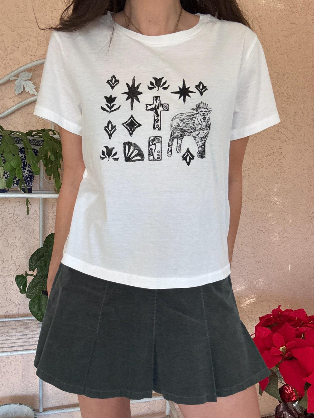 Revelation 5:6 / Linocut Tee