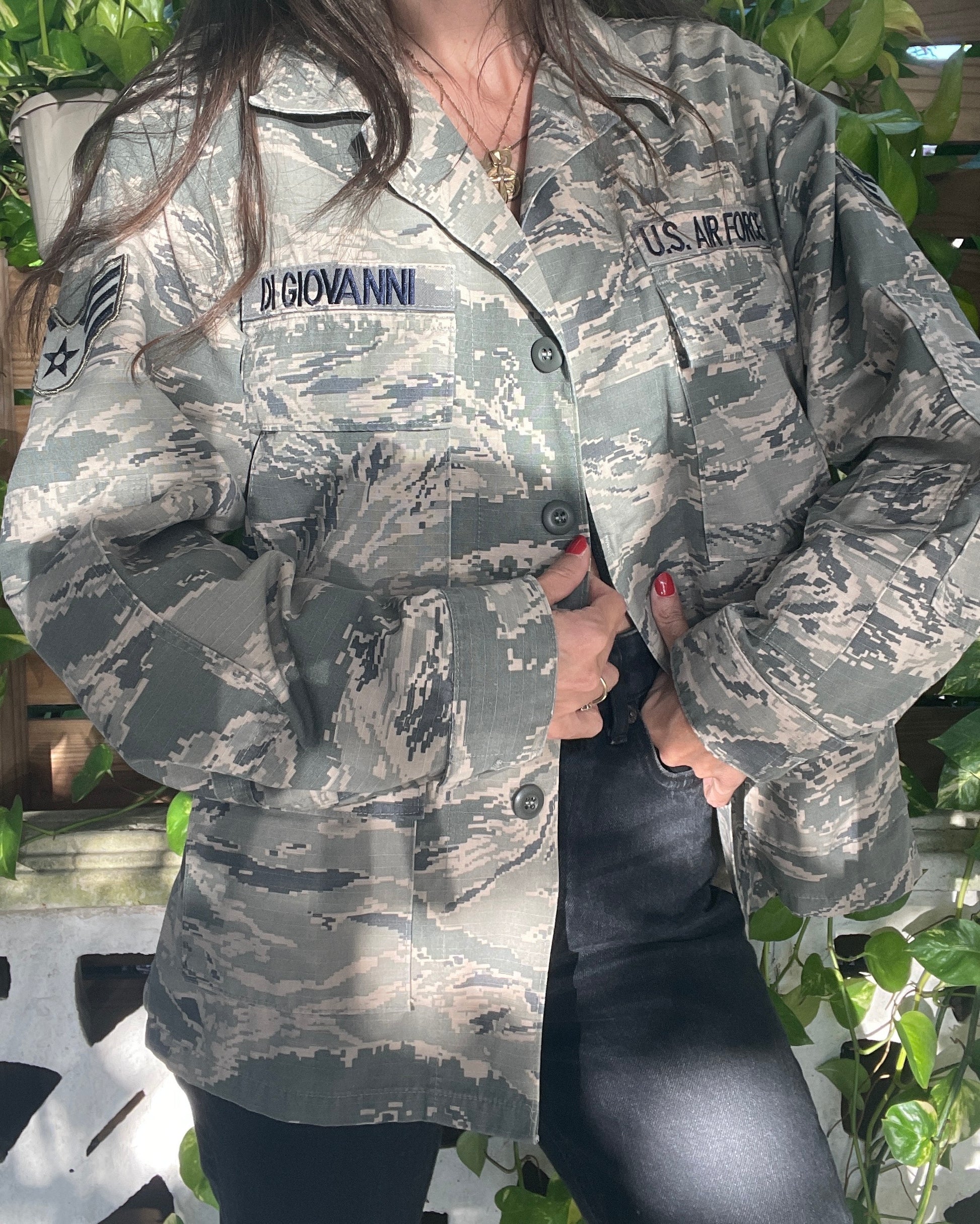 Amid the Flowers Air Force Shirt