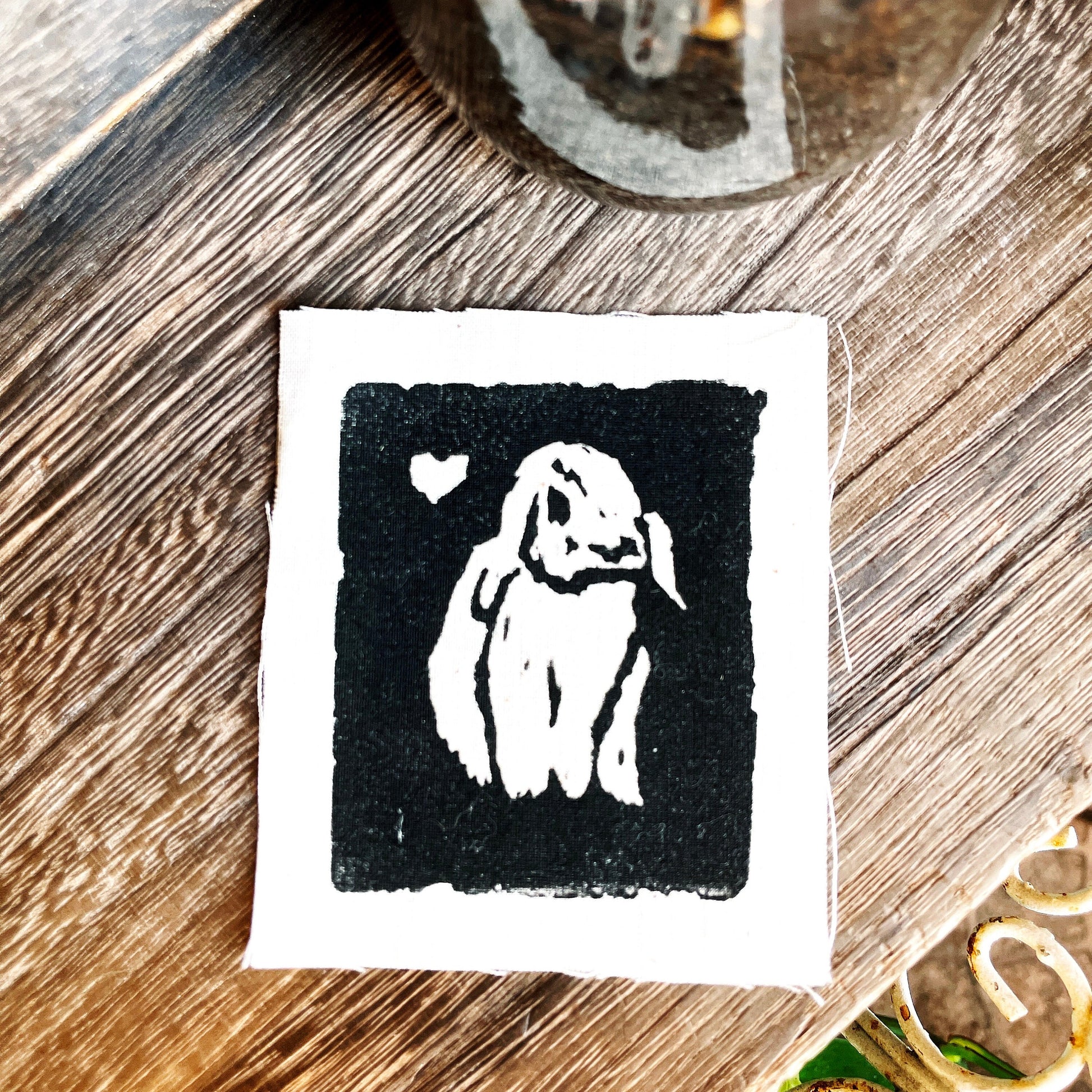 Lil Bun Block Print Patch
