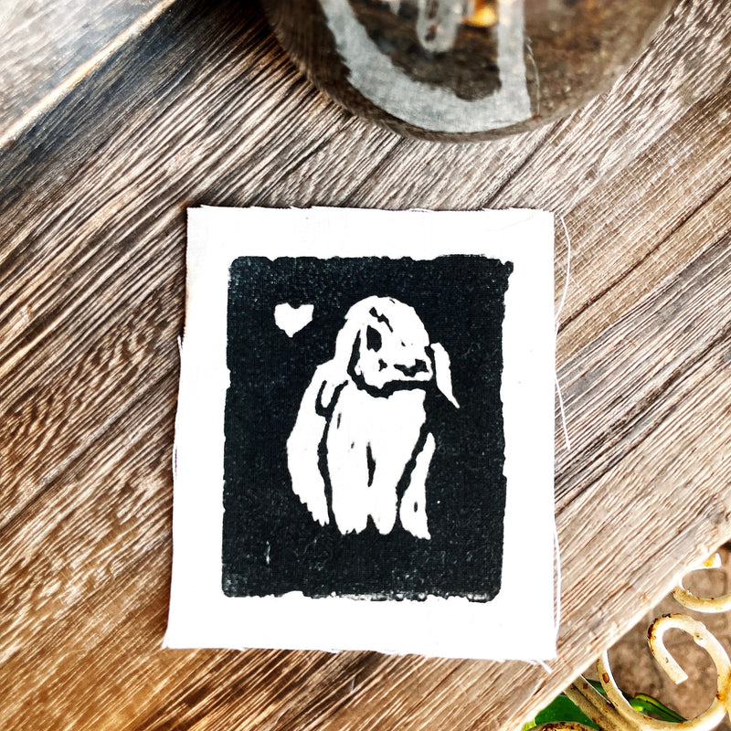 Lil Bun Block Print Patch